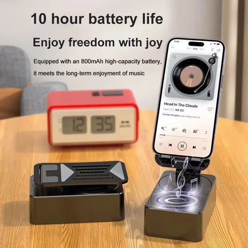Phone Stand With Bluetooth Speaker