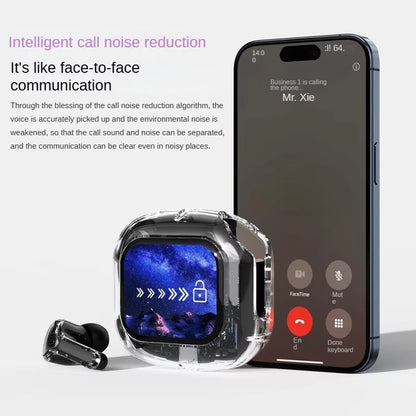 Airmax Transparent Touch Screen Earbuds