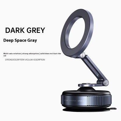 Foldable Vacuum Magnetic Car Phone Holder