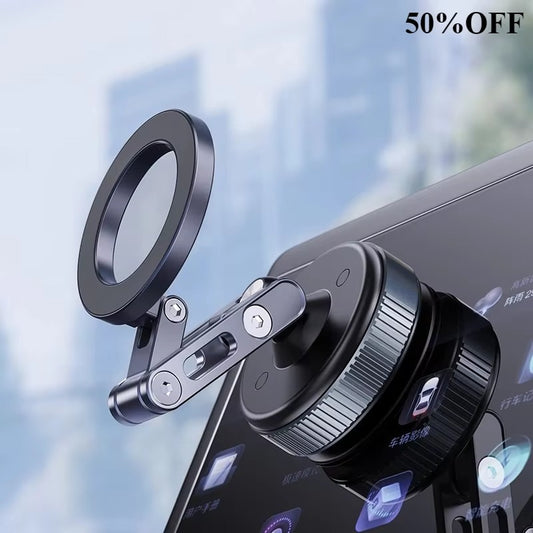 Foldable Vacuum Magnetic Car Phone Holder