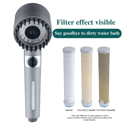 Multifunctional Scalp Massage Shower