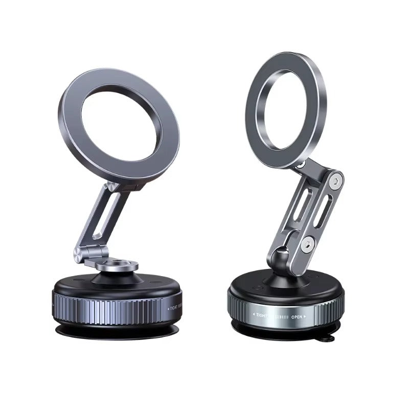 Foldable Vacuum Magnetic Car Phone Holder